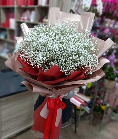 Букет цветов из: Гипсофила в Головчино